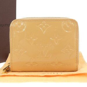 LOUIS VUITTON Beige Monogram Wallet